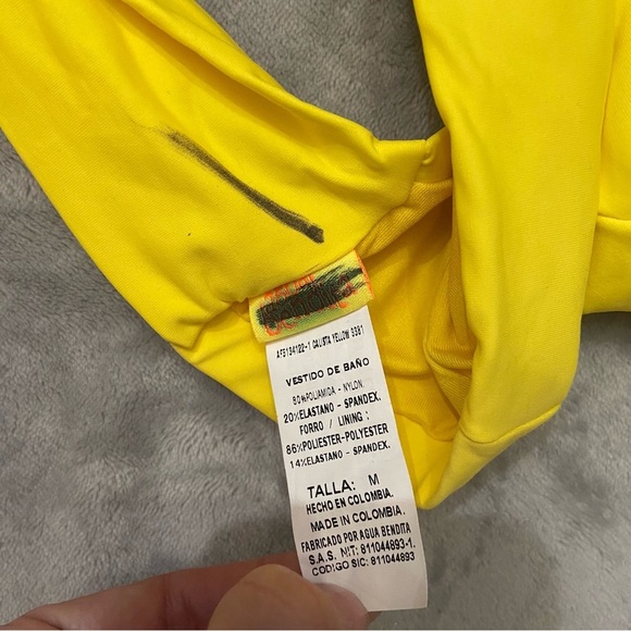 New! SET Agua Bendita Eileen Isabella Puff Sleeve Bikini 10920 12631 - Picture 10 of 16